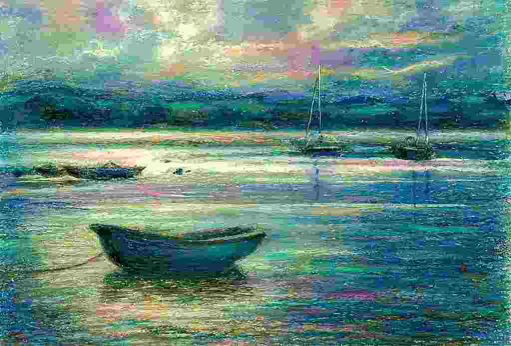 Twilight at Topsham